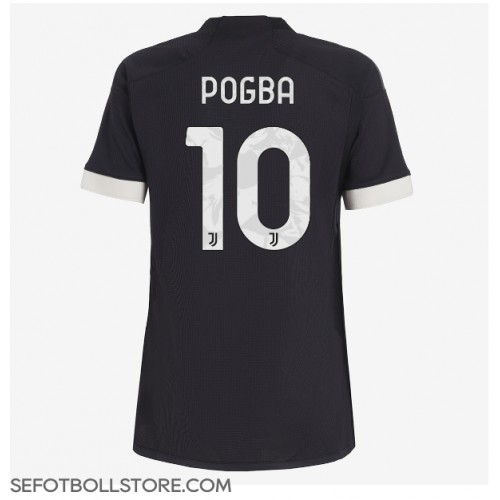 Juventus Paul Pogba #10 Replika Tredje Tröja Dam 2023-24 Kortärmad